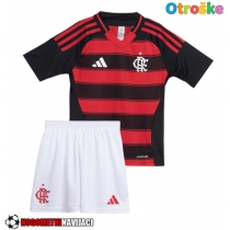 Otroške Nogometnih dresov Flamengo Domači 2025-26 Kratki rokavi (+ hlače)